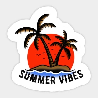 Summer vibes Sticker